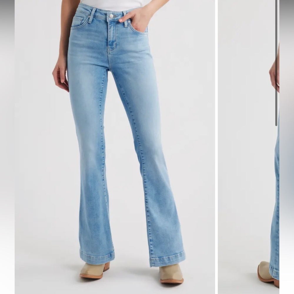 *New Mavi Light Blue Sydney Flare Jeans
